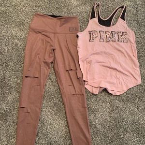 Victoria Secret Pink gym set